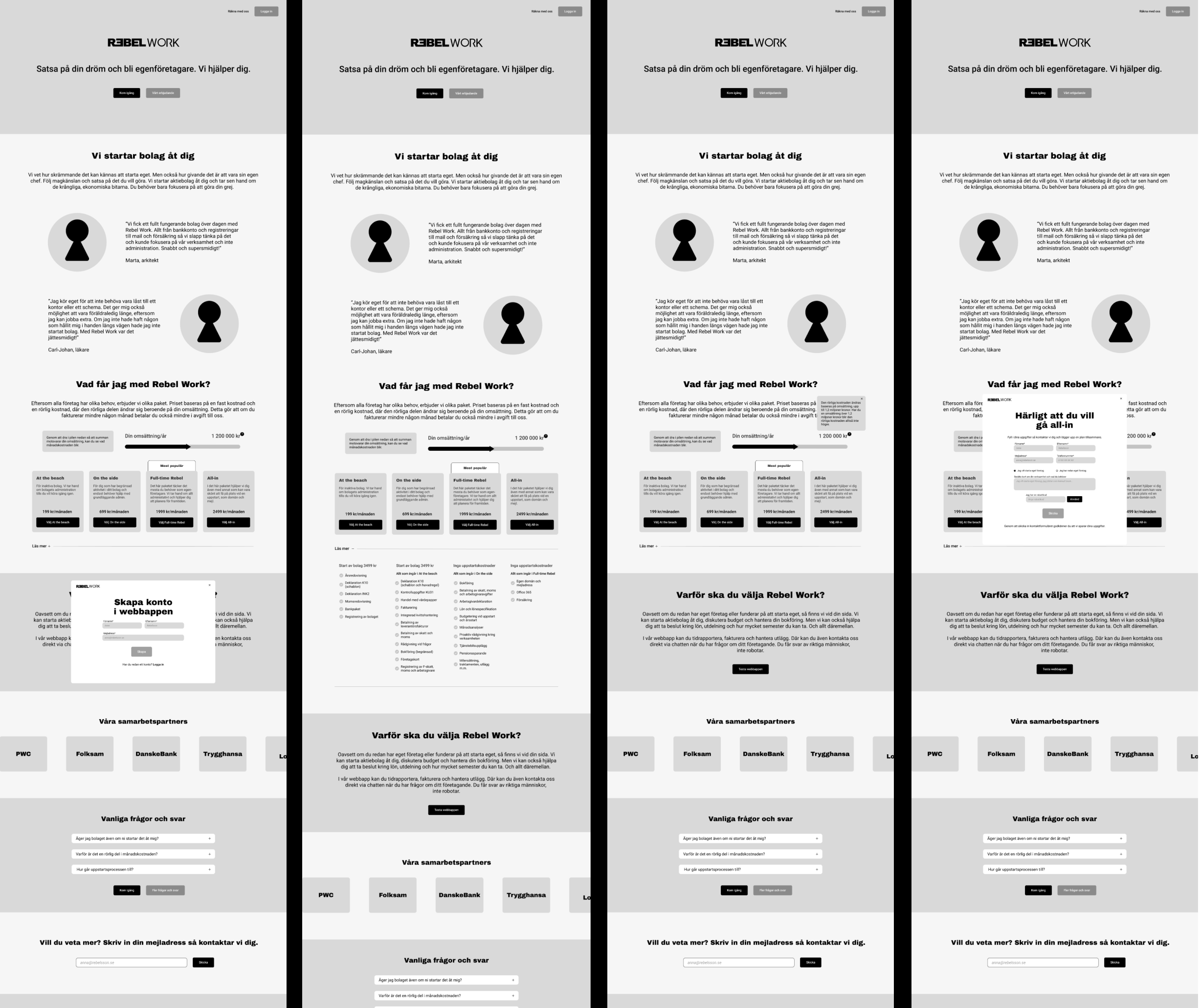 Wireframes